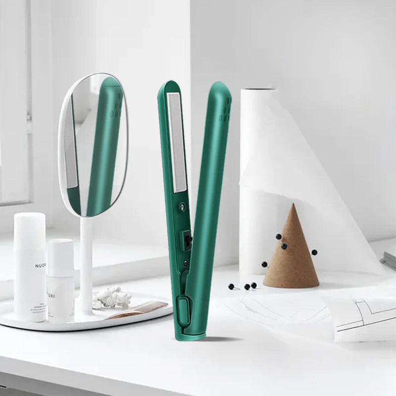 Fer à friser multifonction compact et lisseur cheveux
