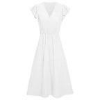 Sophie Paris | Robe de plage ajourée à col en V pour femme