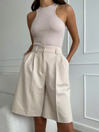 Sophie Paris I Short d'été à taille haute pour femmes