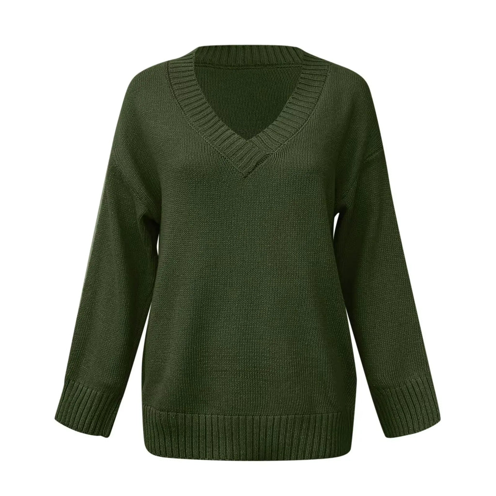 Sophie Paris | Pull surdimensionné douillet à col en V