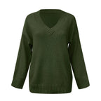 Sophie Paris | Pull surdimensionné douillet à col en V