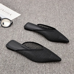 Sophie Paris | Mules plates en maille pour femmes