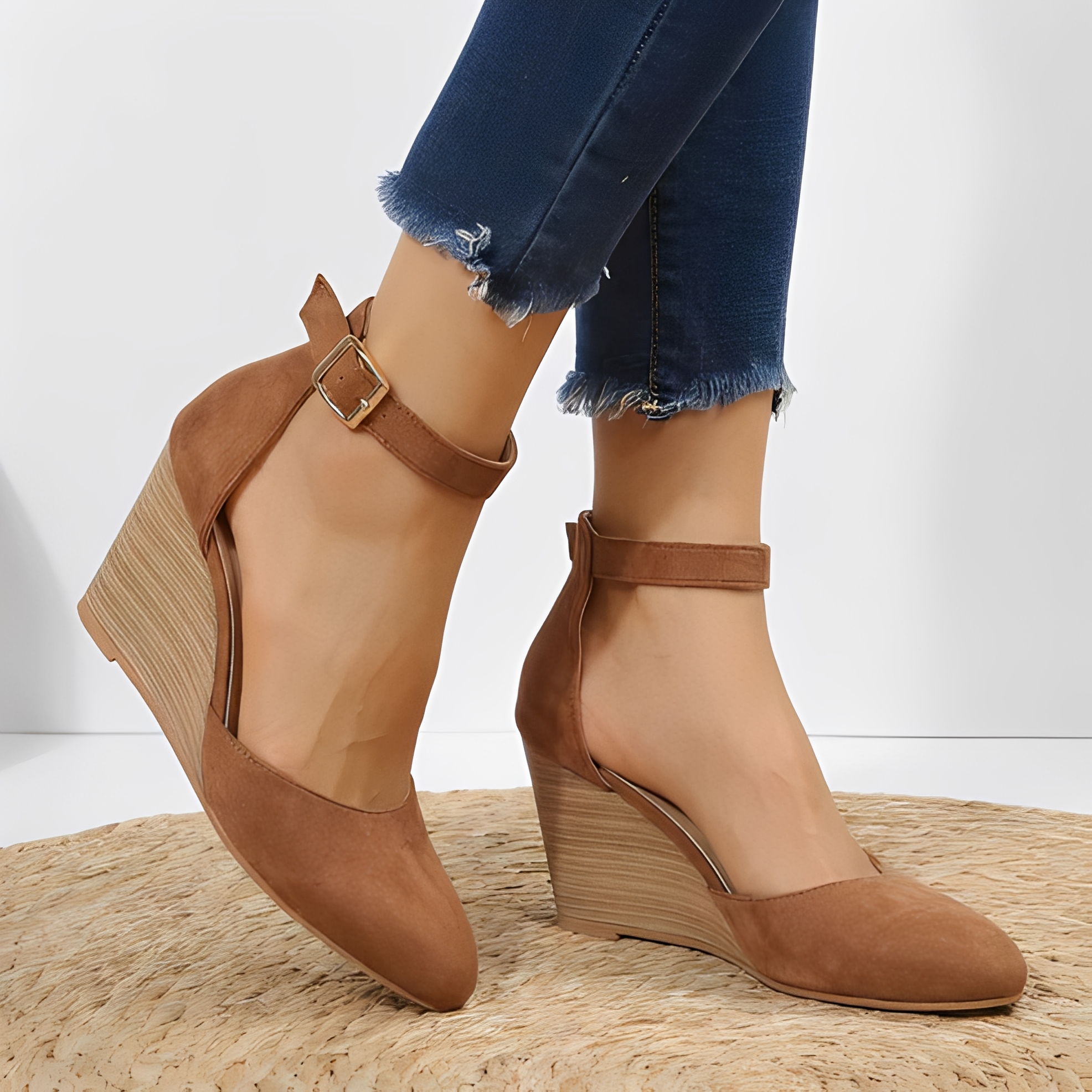 Sandales à bout pointu pour femmes Chaussures d'été élégantes et modernes