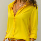 Blouse en mousseline rose blush