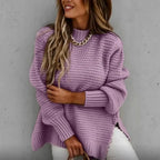 Sophie Paris | Pull en tricot à col haut et douillet
