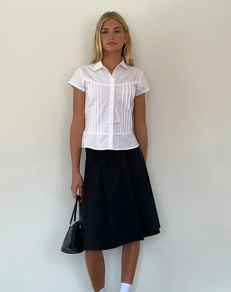 Blouse Élégante pour Femme avec Design Sophistiqué