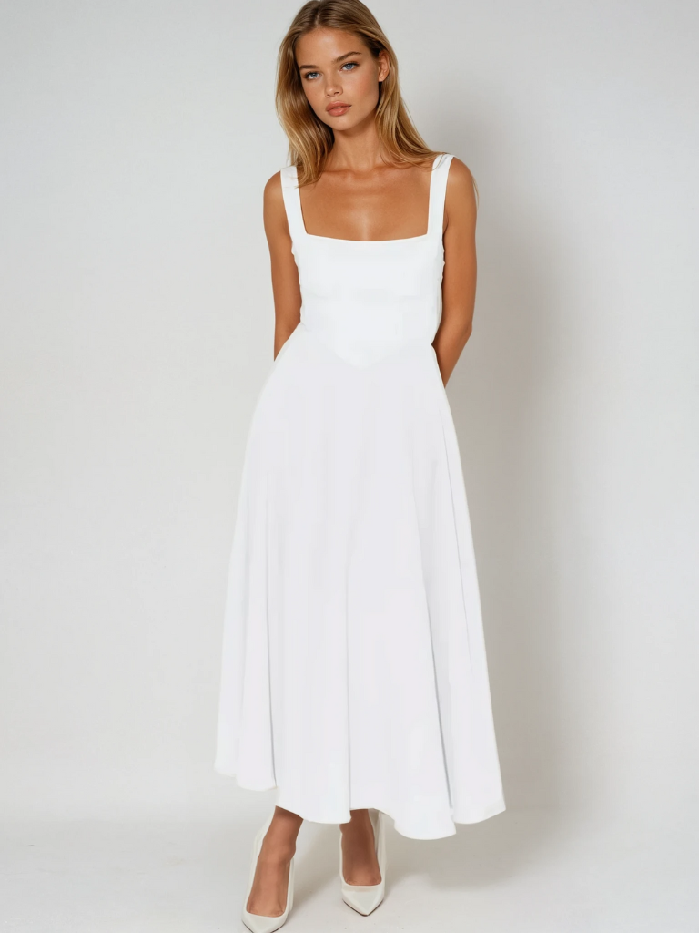 Robe Midi Classique pour Femme