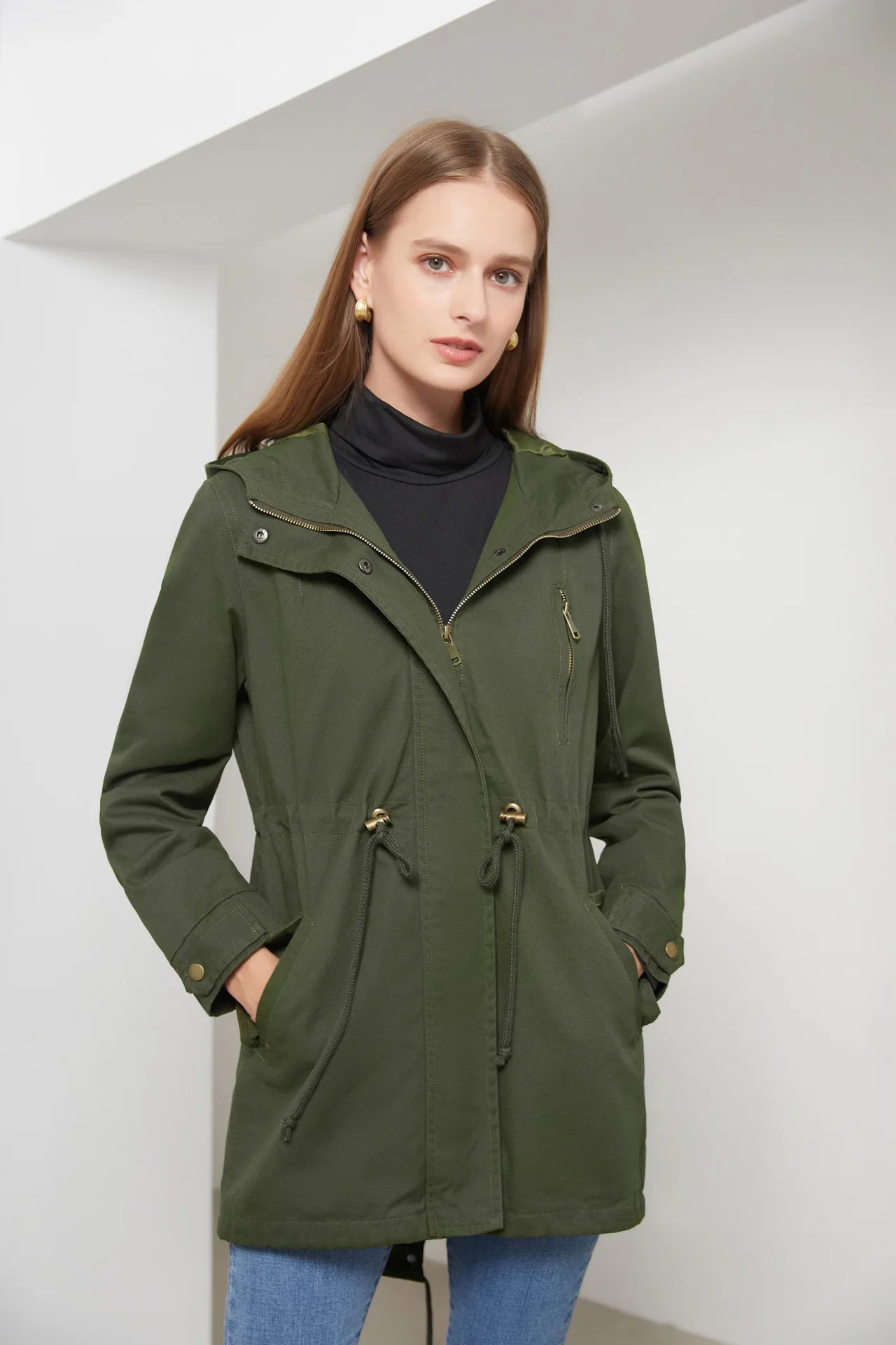Sophie Paris | Veste à capuche élégante