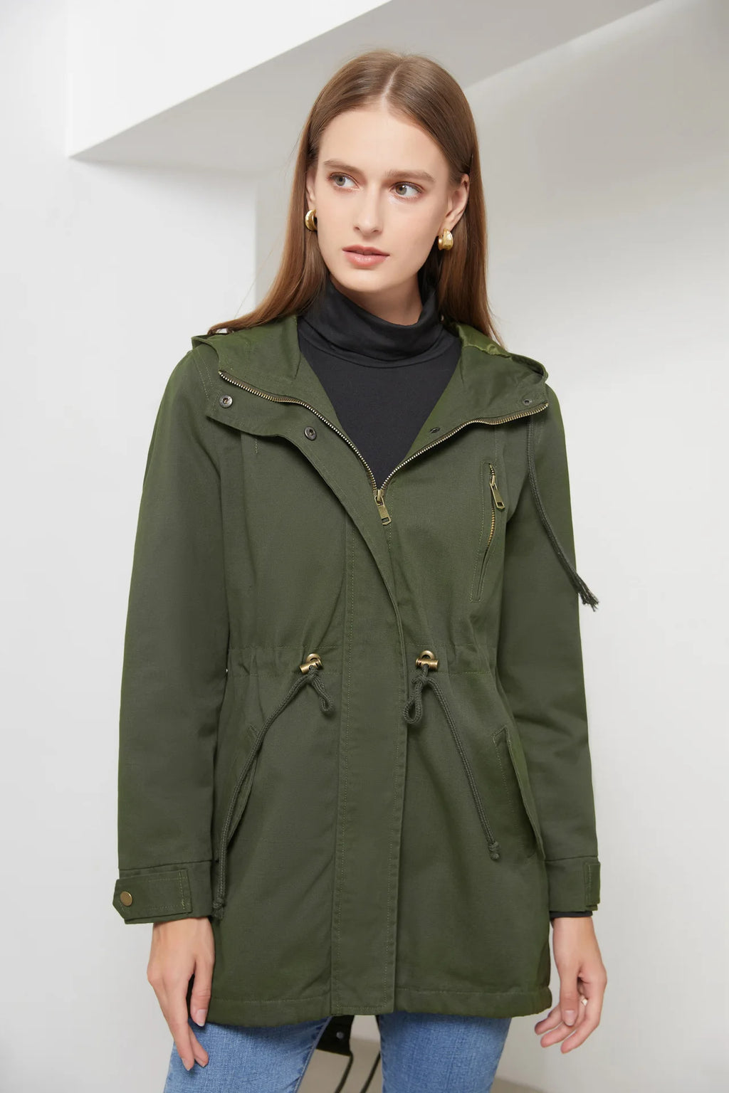 Sophie Paris | Veste à capuche élégante