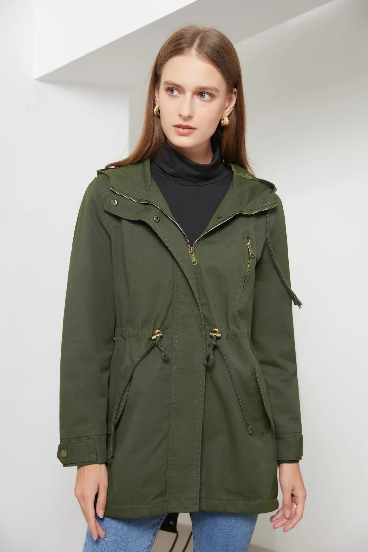Sophie Paris | Veste à capuche élégante