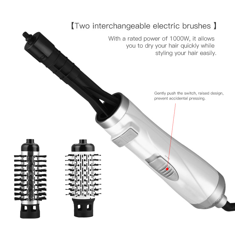 Brosse Sèche-Cheveux Rotative pour un Coiffage Facile