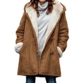 Sophie Paris | Veste à capuche doublée polaire Cozy