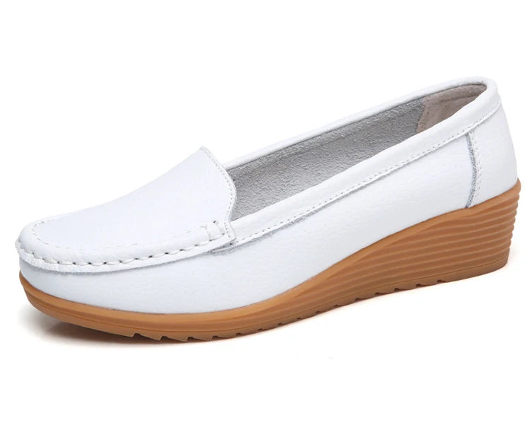 Sophie Paris I Chaussures de Bureau Confortables avec Semelle Compensée