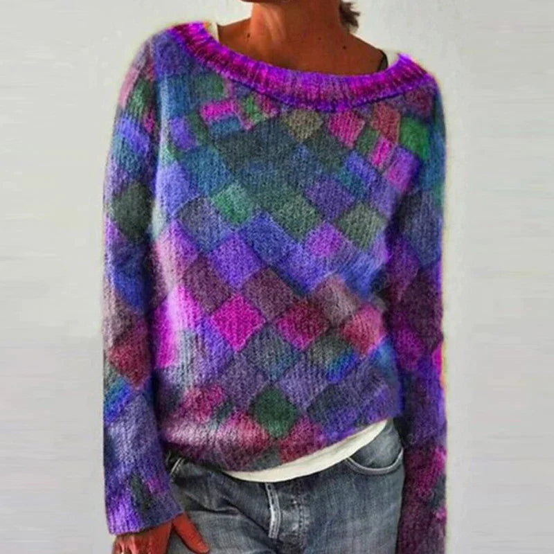 Alice Leroy Pull col O color et l gant Sophie Paris