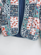 Sophie Paris I Manteau ample imprimé floral