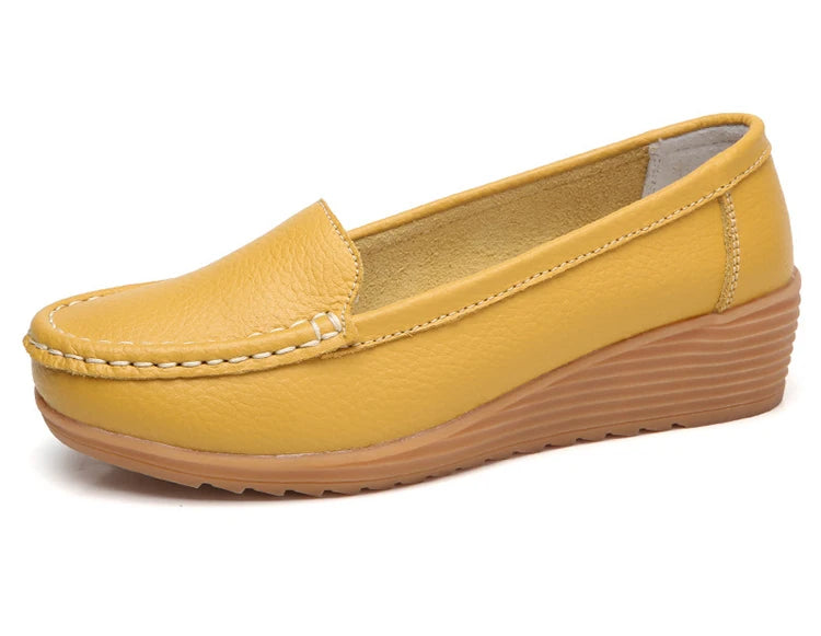 Sophie Paris I Chaussures de Bureau Confortables avec Semelle Compensée