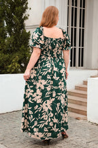 Sophie Paris I Summer Robe à col carré
