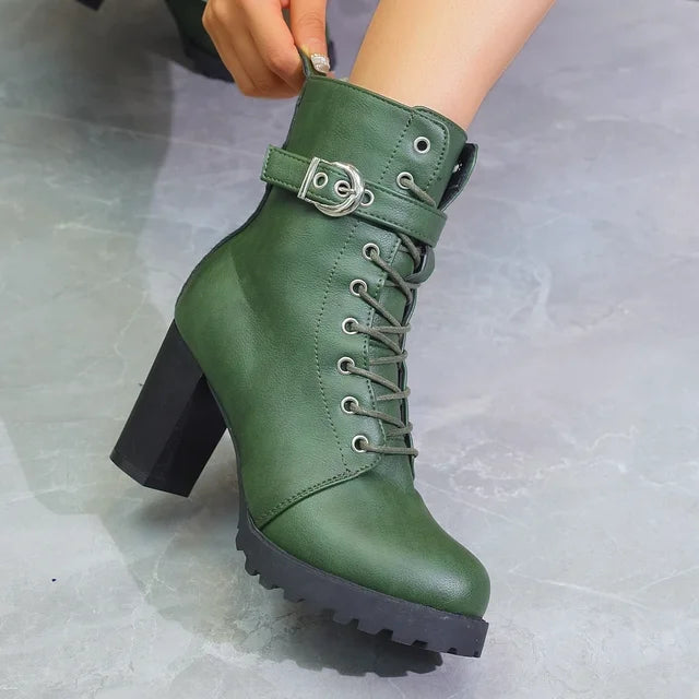 Sophie Paris I Bottes à talons hauts