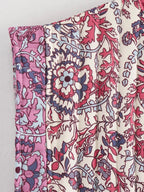 Sophie Paris I Gilet en coton matelassé avec motif brodé