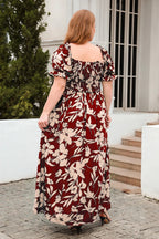 Sophie Paris I Summer Robe à col carré