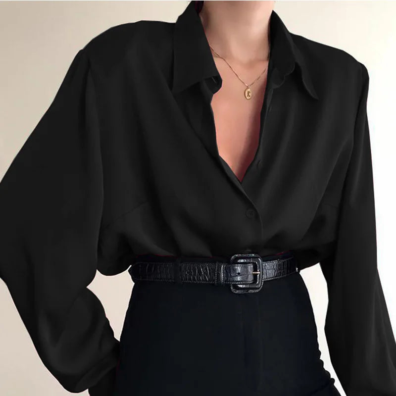 Sophie Paris - Blouse élégante à boutons