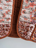 Sophie Paris I Manteau ample imprimé floral