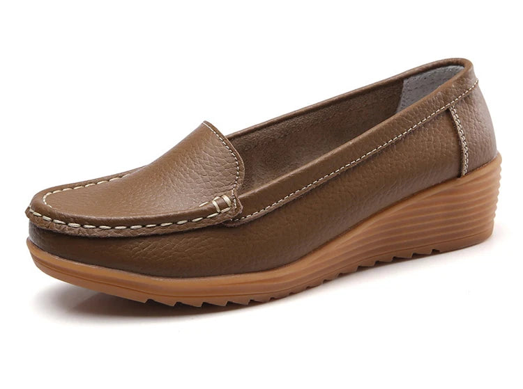 Sophie Paris I Chaussures de Bureau Confortables avec Semelle Compensée