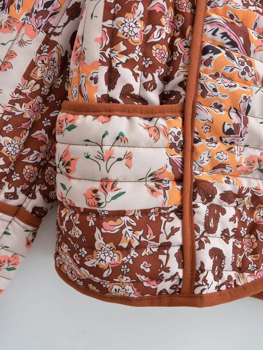 Sophie Paris I Manteau ample imprimé floral