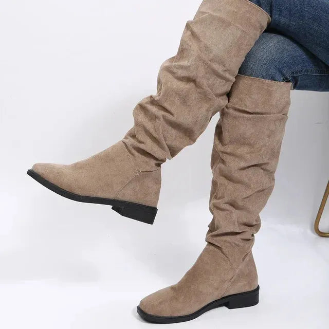 Sophie Paris I Chaussures à plateforme en velours