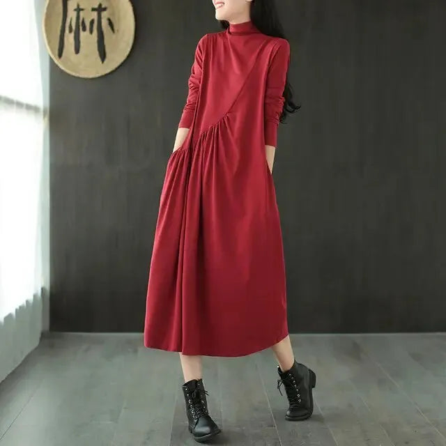 Alice Leroy | Robe Longue Vintage Ample et élégante