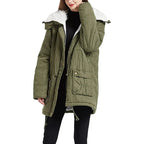 Sophie Paris l Parka Hiver Doublée en Peluche