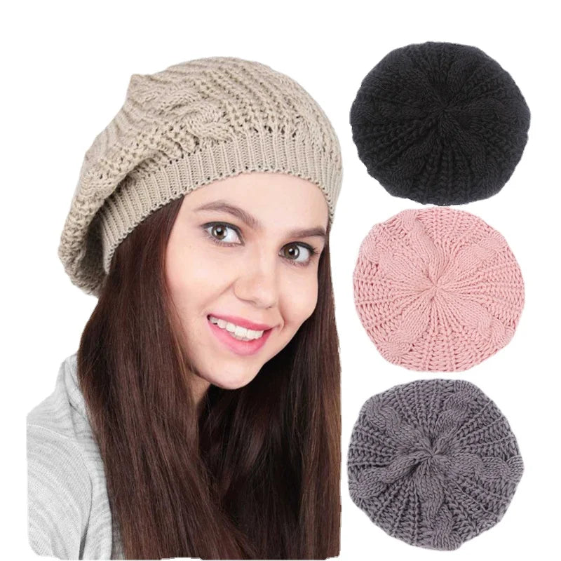 Sophie Paris l Bonnet d'hiver tricoté