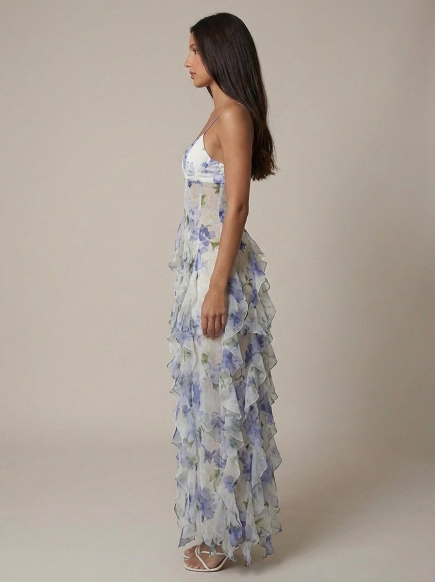 Robe Maxi Bohème Chic Santorin