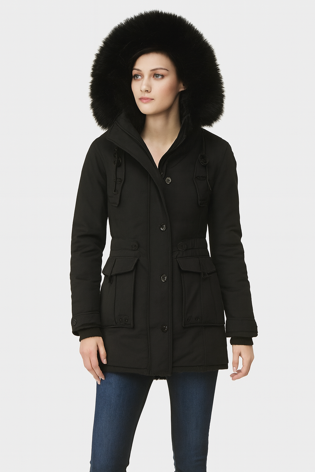 Veste d'hiver femme imperméable et isolante