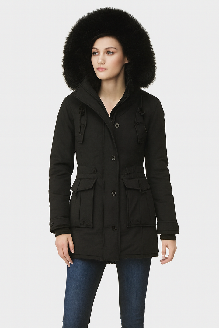 Veste d'hiver femme imperméable et isolante