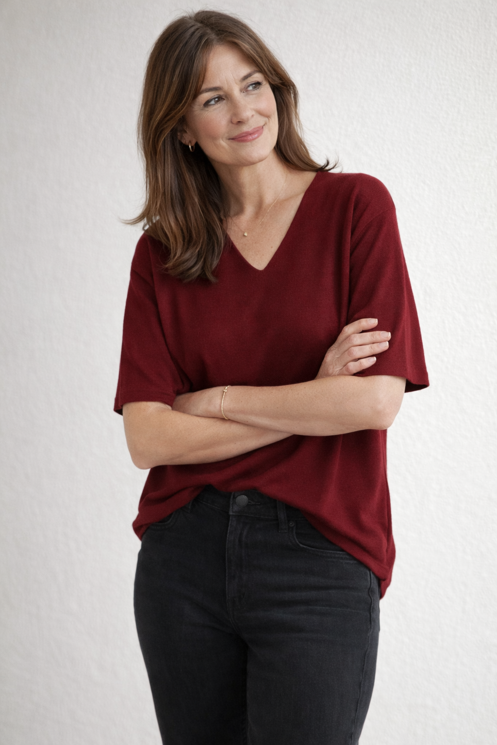 Chemise à manches longues Amélie pour femmes