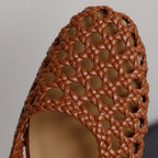 Ballerines en maille tissée pour femmes