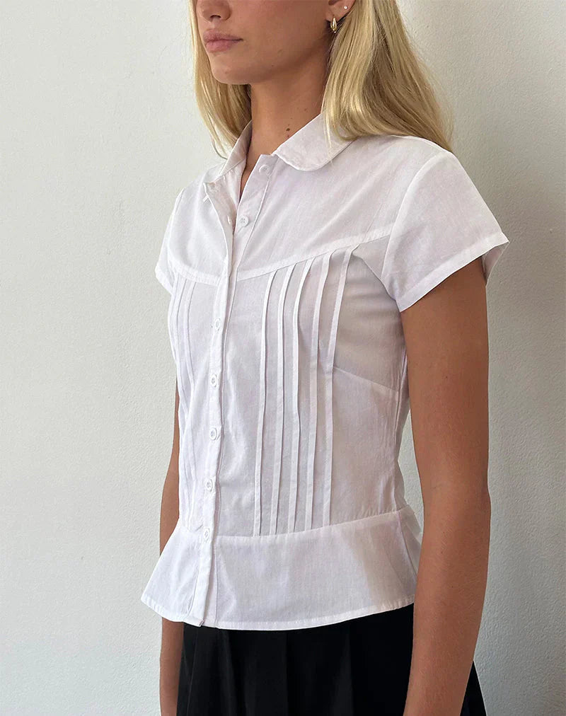 Blouse Élégante pour Femme avec Design Sophistiqué