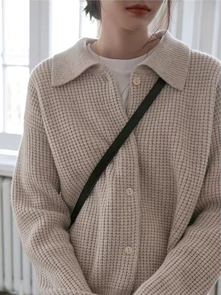 Gilet en maille lâche Jenna