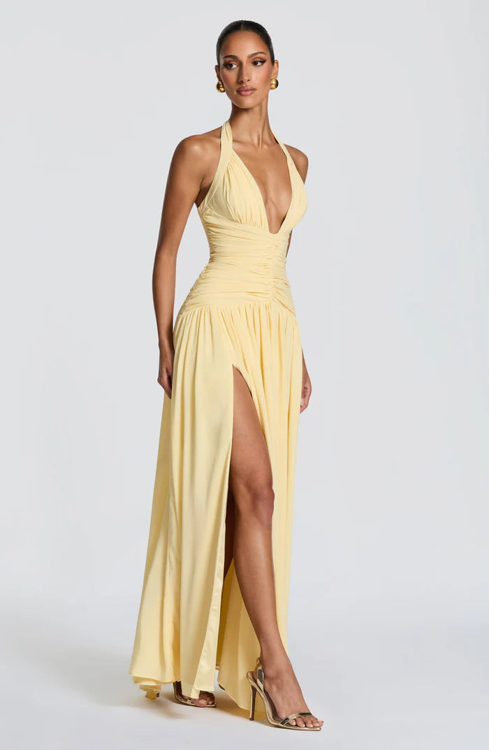 Robe longue Amaris pour femmes, robe de soirée élégante