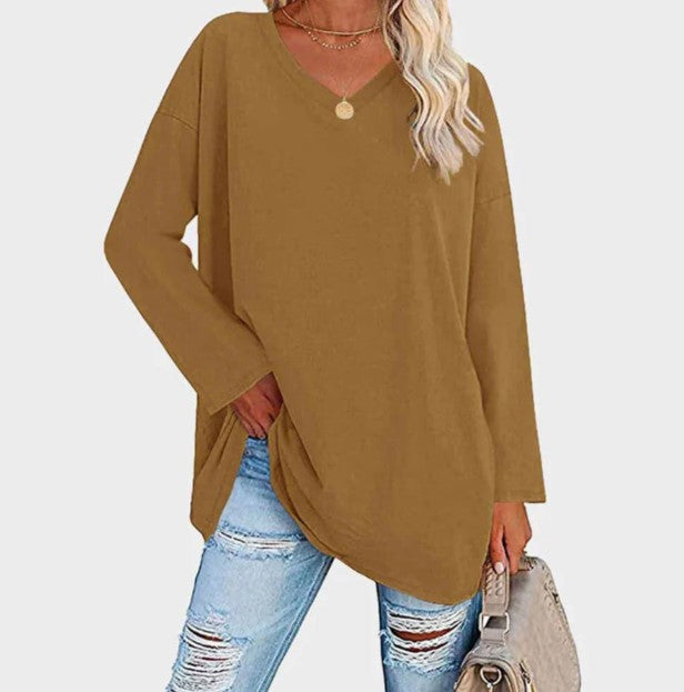 Pull chic à manches longues pour un style quotidien sans effort
