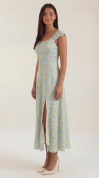 Robe corset midi femme tenue invité mariage