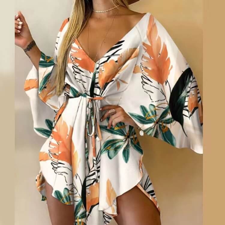 Robe d'été élégante, sexy, pour femme, plage