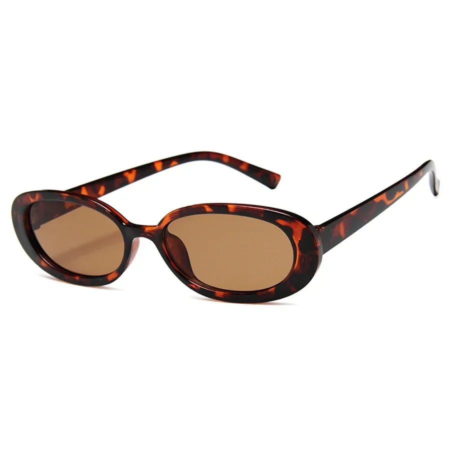 Lunettes de soleil à verres clairs rétro style vintage inspiré