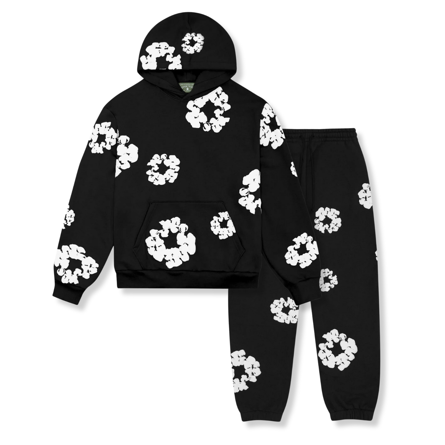 Ensemble confortable bohème floral