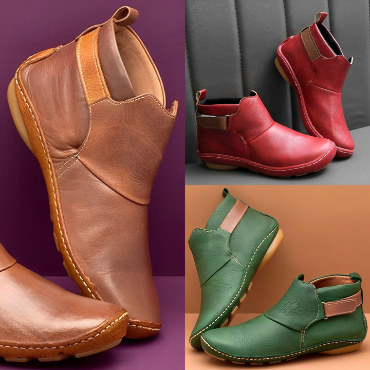 Bottes décontractées à zip à la cheville – Chaussures chics pour tous les jours