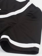Robe vintage des années 50 à pois avec ceinture et jupe évasée Rockabilly