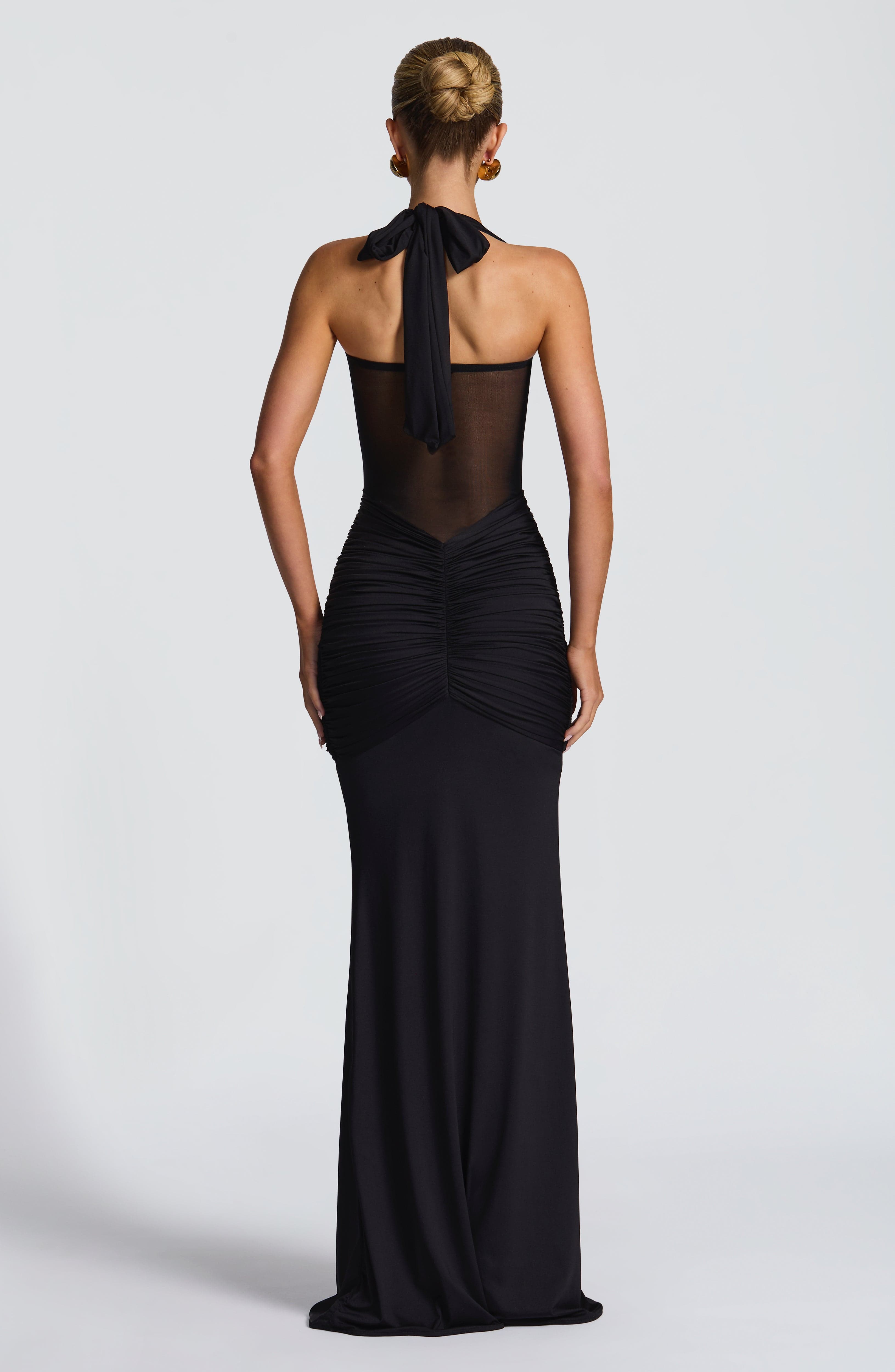 Robe Maxi Vixen sans Manches à Col V