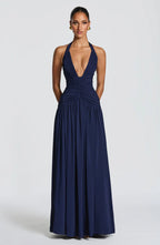 Robe longue Amaris pour femmes, robe de soirée élégante