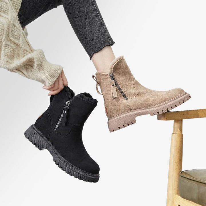 Bottes d'hiver isolantes et confortables
